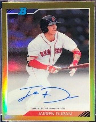 Jarren Duran [Gold Refractor] #JD