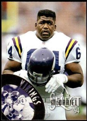 Randall McDaniel #3 Football Cards 1994 Panini Select