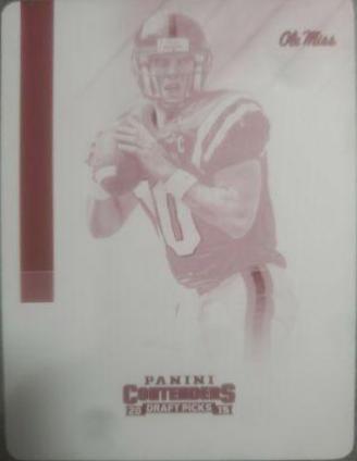 Eli Manning #40 Football Cards 2015 Panini Contenders Draft Picks