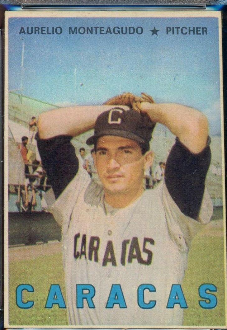 Aurelio Monteagudo #17 Baseball Cards 1967 Venezuela Topps