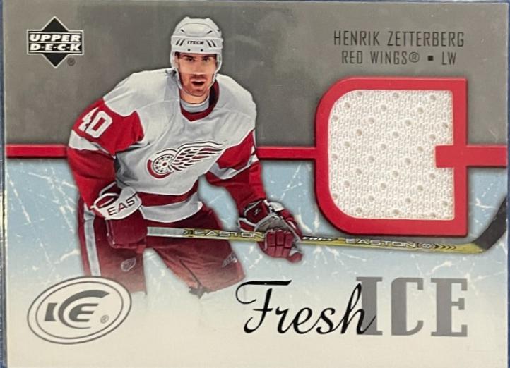 Henrik Zetterberg #FI-HZ Hockey Cards 2005 Upper Deck Ice Fresh