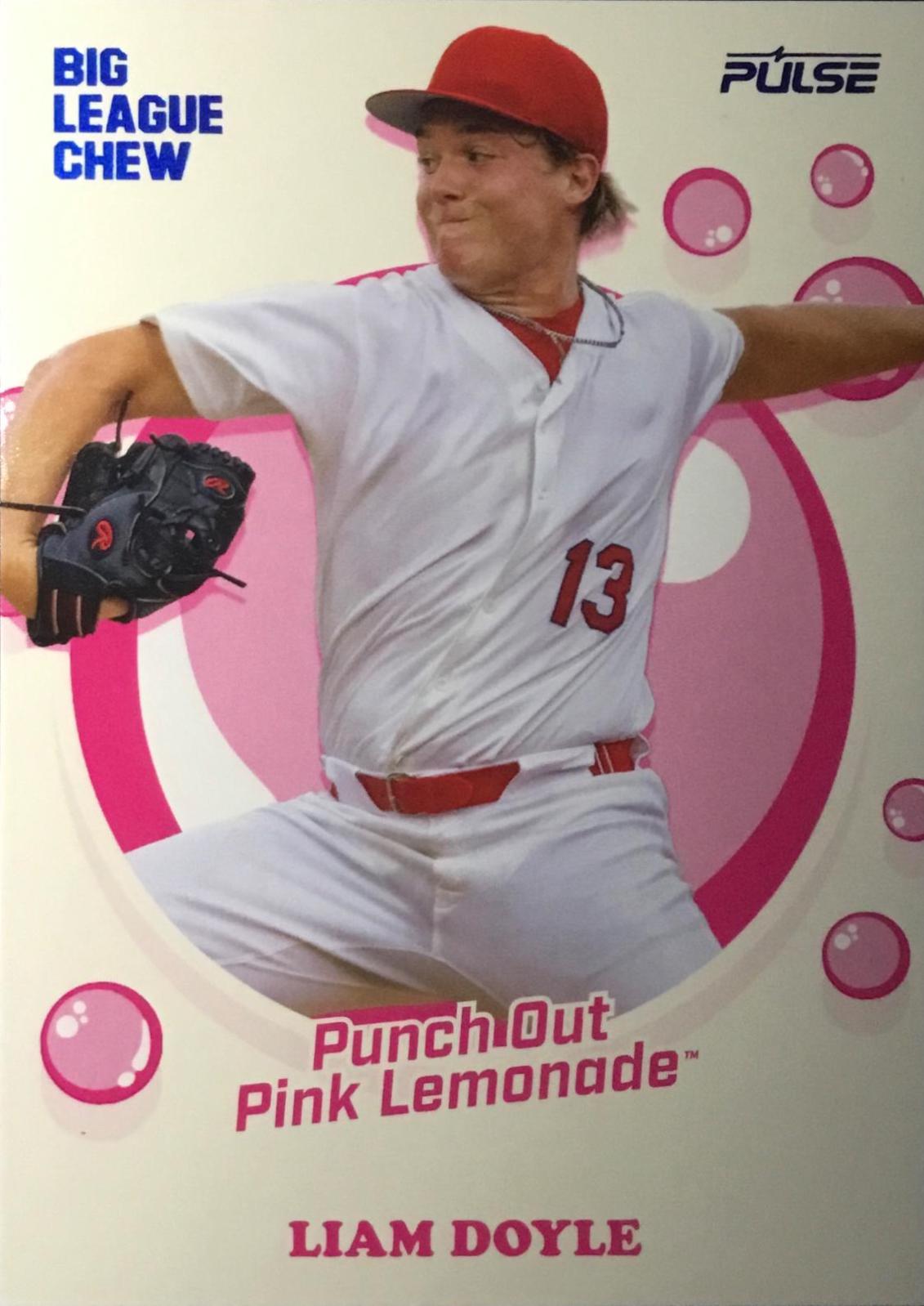 Liam Doyle #POP-53 2026 Pulse X Big League Chew Grand Slam Grape Baseball