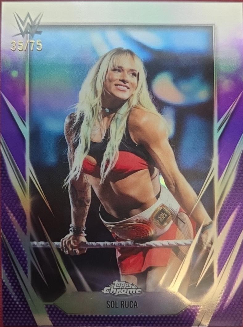 Sol Ruca [Purple Refractor] #34