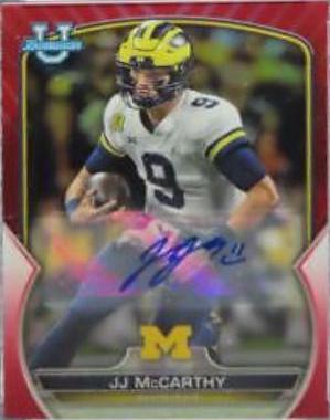 JJ McCarthy [Autograph Red] #48