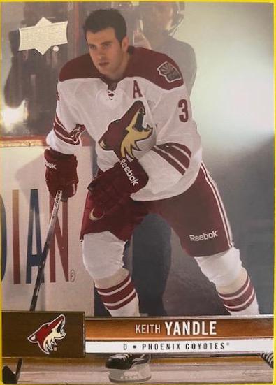 Keith Yandle #143 Hockey Cards 2012 Upper Deck