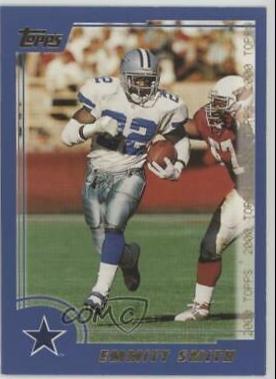 Emmitt Smith #10 Football Cards 2000 Topps