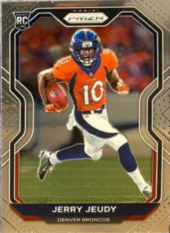 Jerry Jeudy #314 Football Cards 2020 Panini Prizm
