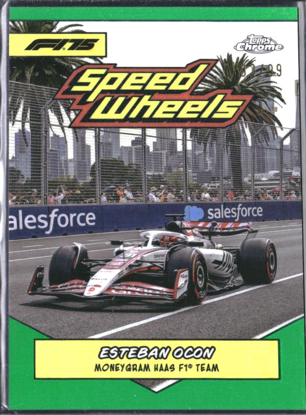 Esteban Ocon [Green Refractor] #75-HF1