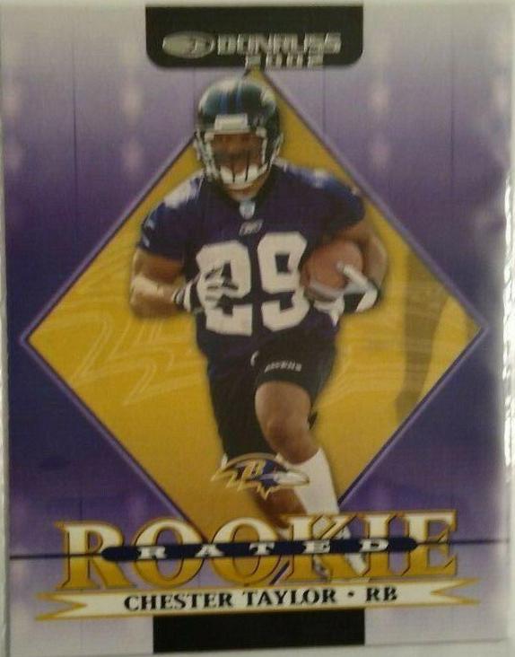 Chester Taylor #229 Football Cards 2002 Panini Donruss