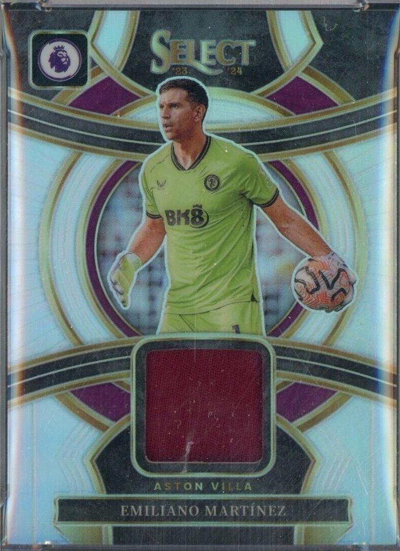 Emiliano Martinez #2 Soccer Cards 2023 Panini Select Premier League Swatch