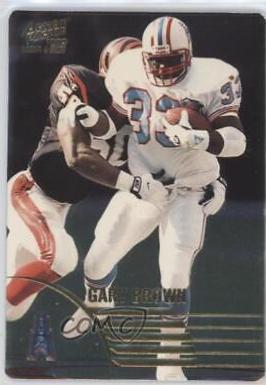 Gary Brown #8 Football Cards 1995 Action Packed Rookie & Stars