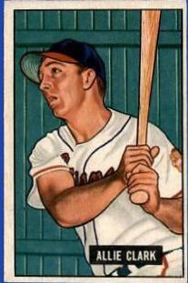 Allie Clark #29 Baseball Cards 1951 Bowman