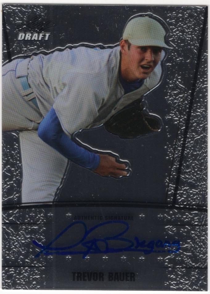 Trevor Bauer #TB1 2011 Leaf Metal Draft Baseball