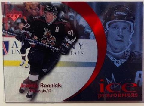 Jeremy Roenick #27 Hockey Cards 1997 Upper Deck Ice