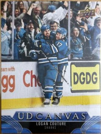 Logan Couture #C291 Hockey Cards 2023 Upper Deck UD Canvas
