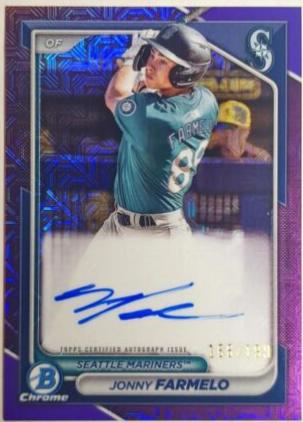 Jonny Farmelo [Purple Mojo Refractor] #BMA-JF