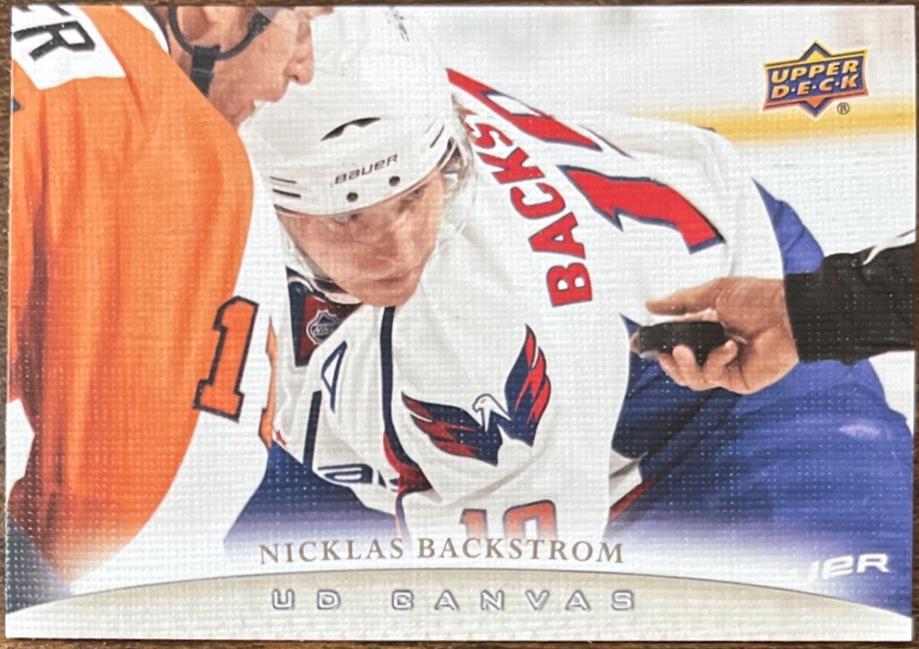 Nicklas Backstrom #C86 2011-12 Upper Deck Hockey UD Canvas