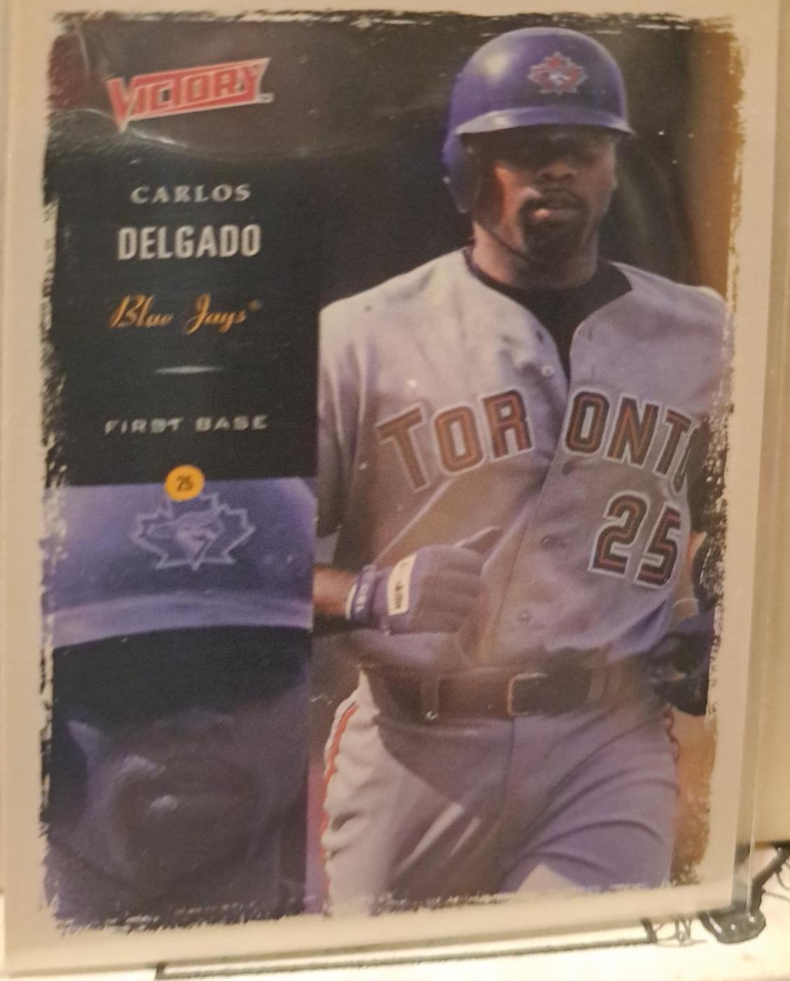 Carlos Delgado #40 Baseball Cards 2000 Upper Deck Victory