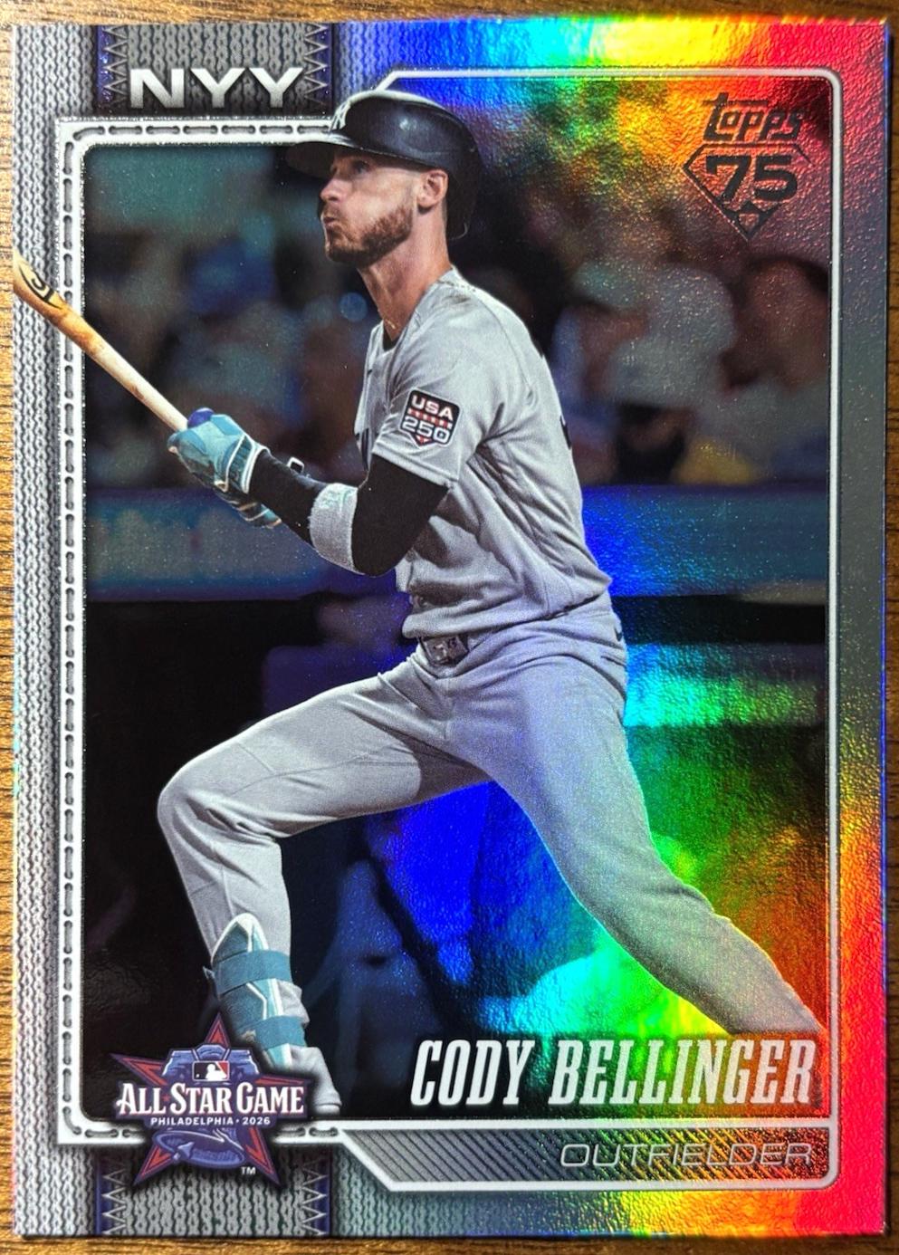 Cody Bellinger #ASG-29 2026 Topps Update All Star Game Autograph Baseball