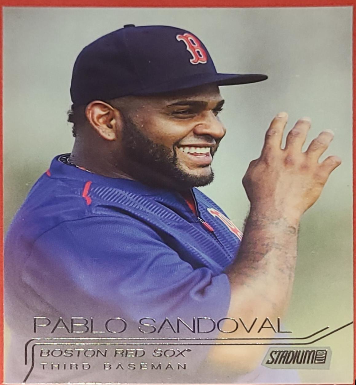 Pablo Sandoval #287 2015 Stadium Club Baseball