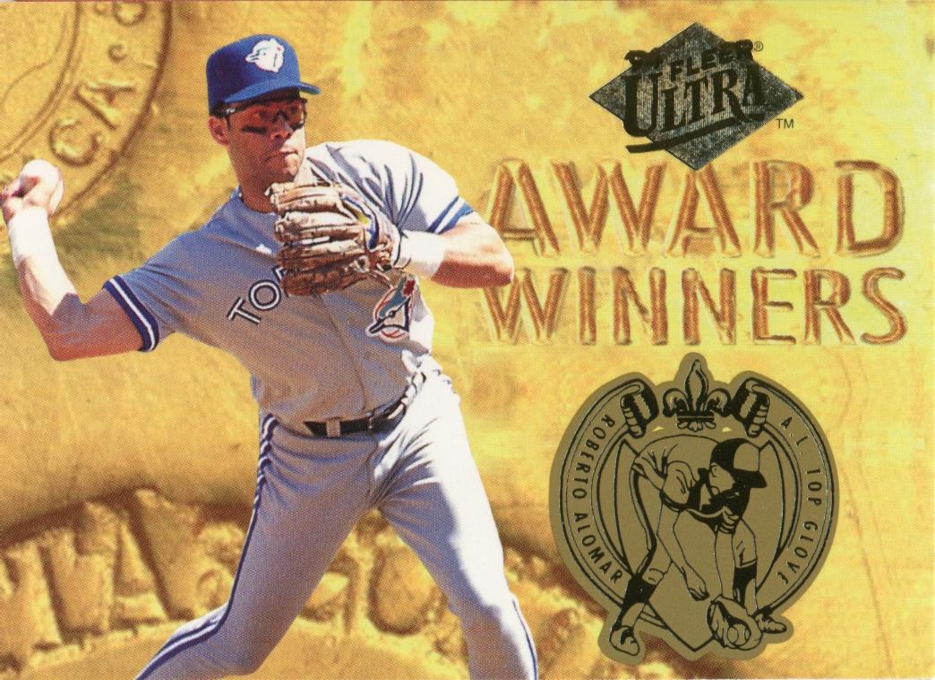 Roberto Alomar #3 Baseball Cards 1994 Ultra Award Winners