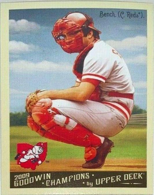 Johnny Bench #11 Baseball Cards 2009 Goodwin Champions