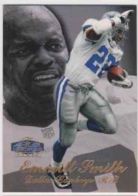 Emmitt Smith #(Row 3) 2 Football Cards 1998 Flair Showcase