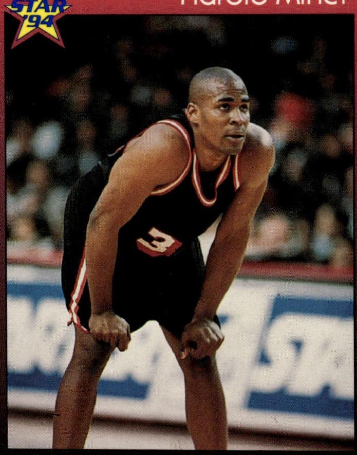 Harold Miner #37 1993 Star Basketball