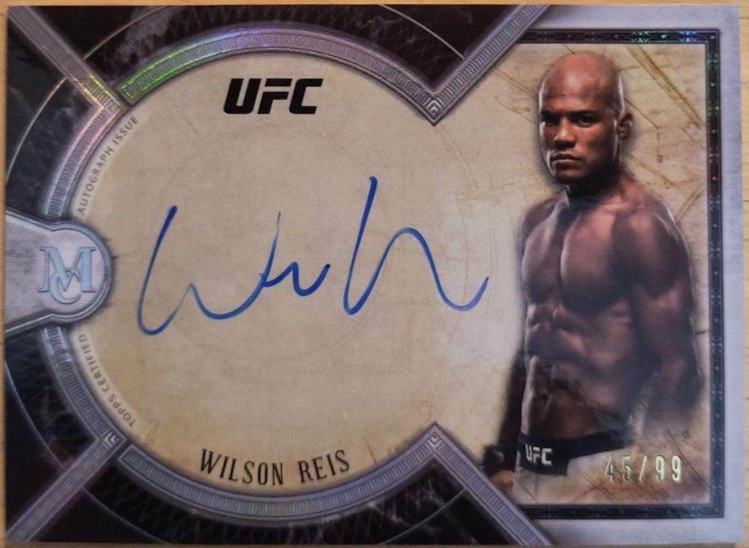 Wilson Reis #MA-WR Ufc Cards 2018 Topps UFC Museum Collection Autographs