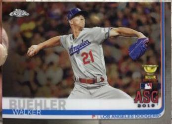 Walker Buehler #89 2019 Topps Chrome Update Baseball