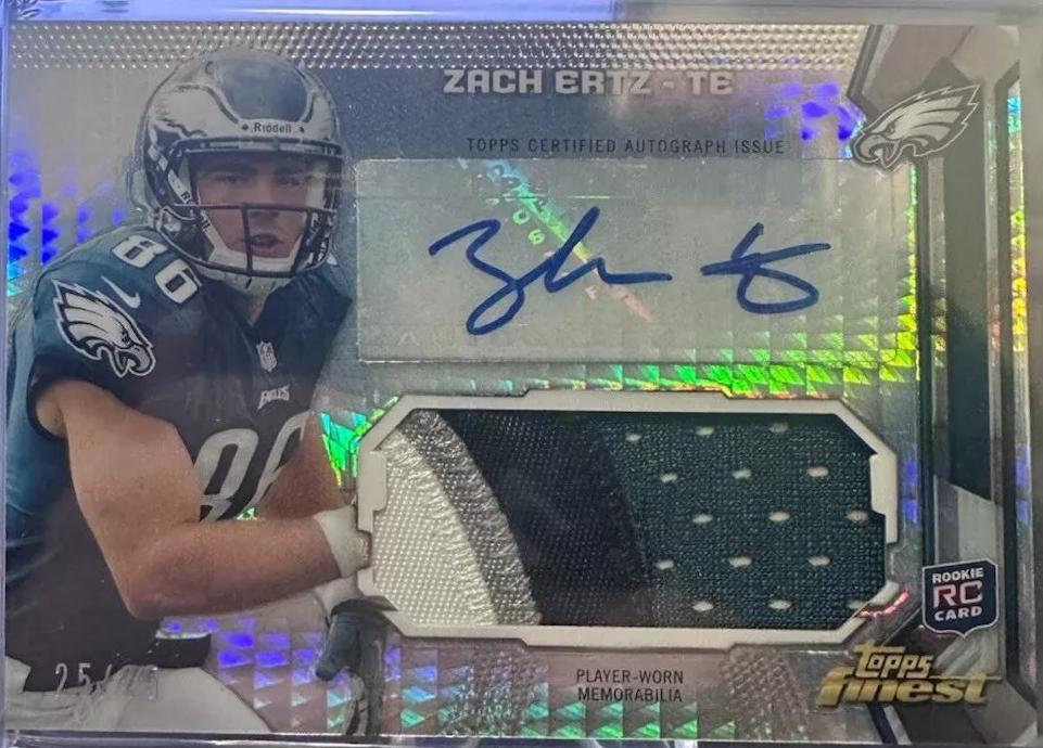 Zach Ertz [Prism Refractor Patch] [RC] #AJR-ZE Prices [Rookie