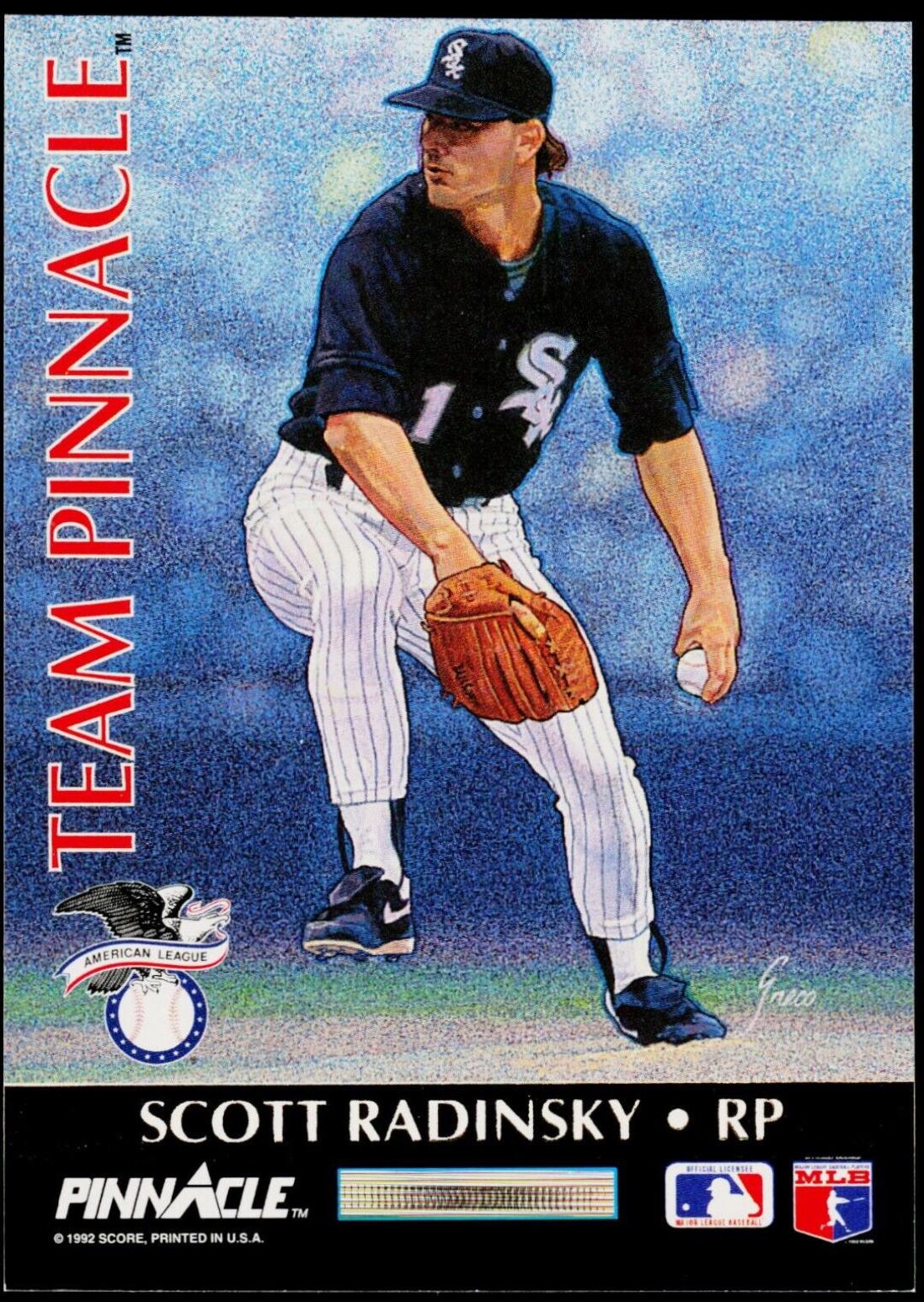 Scott Radinsky / John Franco #12 Baseball Cards 1992 Pinnacle Team Pinnacle