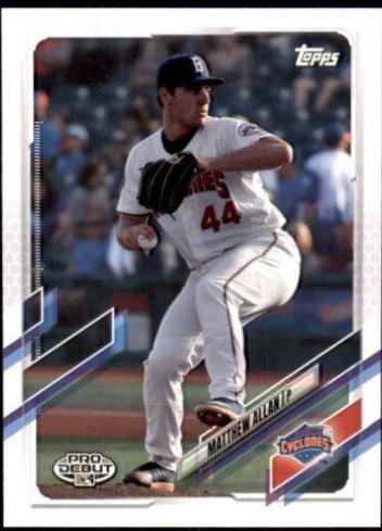 Matthew Allan #PD-106 Baseball Cards 2021 Topps Pro Debut