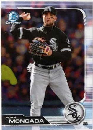 Yoan Moncada #21 2019 Bowman Chrome Baseball