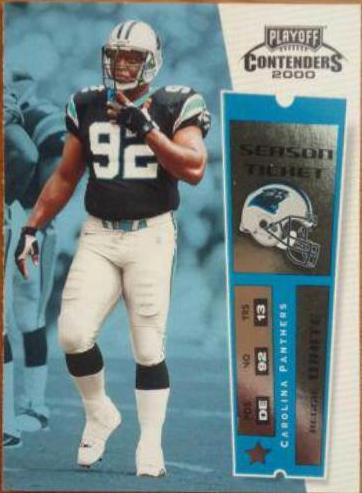 Reggie White #14 Football Cards 2000 Playoff Contenders