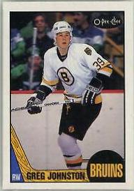 Greg Johnston #102 Hockey Cards 1987 O-Pee-Chee