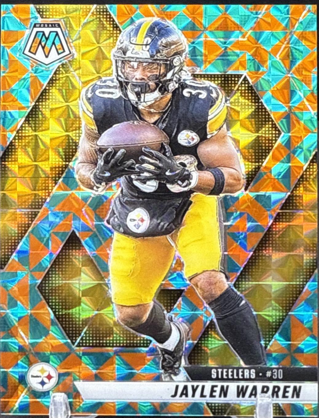 Jaylen Warren [Mosaic Tessellation] #144 Prices | 2025 Panini