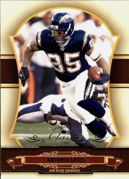 Antonio Gates #80 2007 Panini Donruss Classics Football