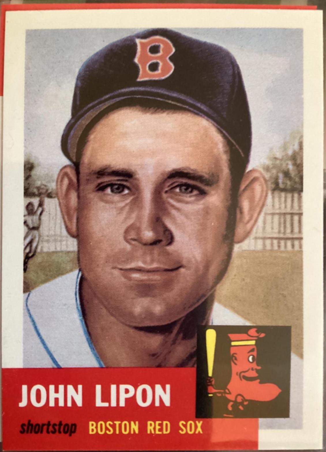 John Lipon #40 Baseball Cards 1991 Topps Archives 1953
