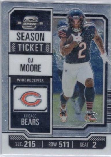 DJ Moore #8 2023 Panini Contenders Optic Football