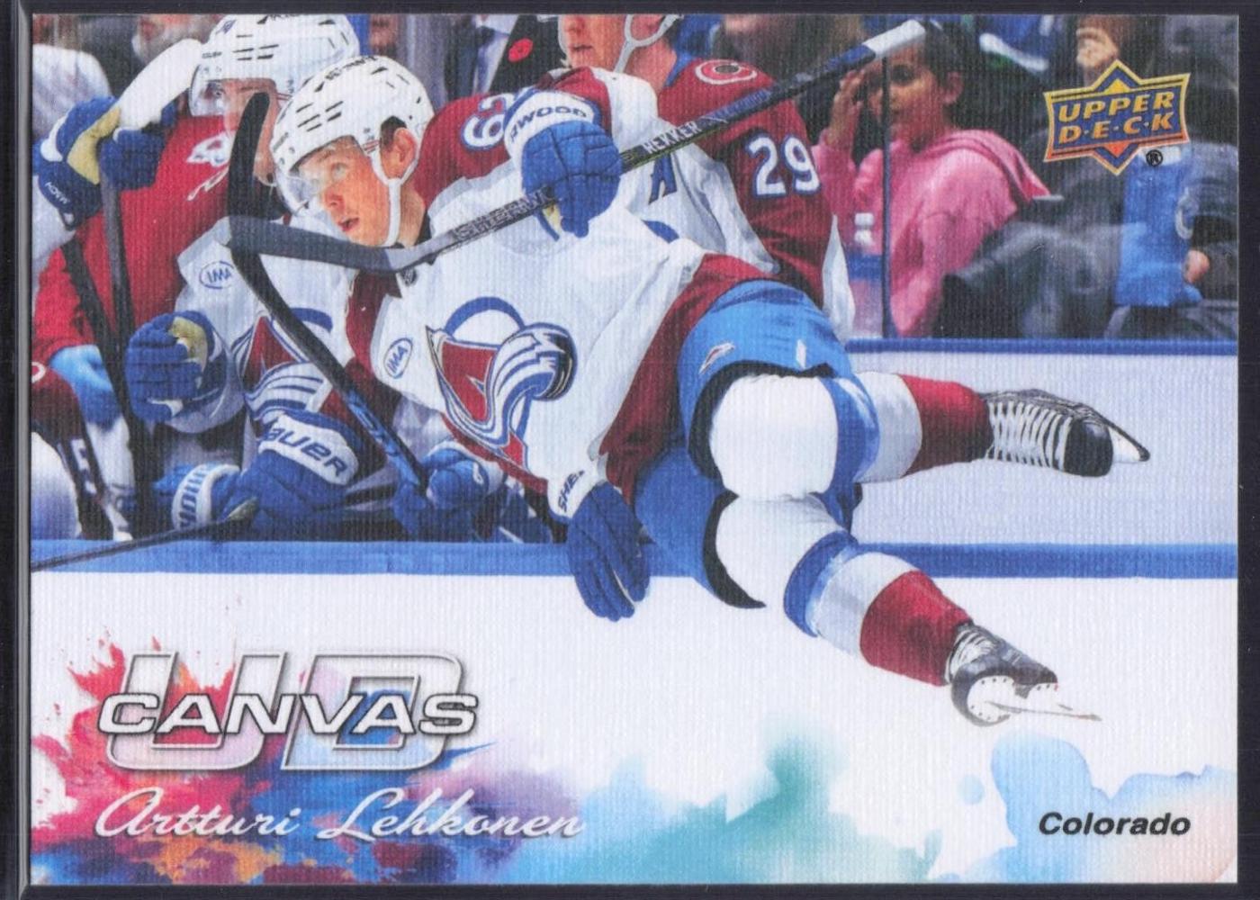 Artturi Lehkonen #C-6 2026 Upper Deck UD Canvas Hockey