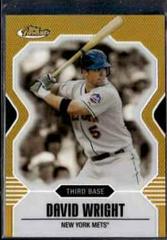 David Wright [Refractor] #1 Baseball Cards 2007 Finest Prices