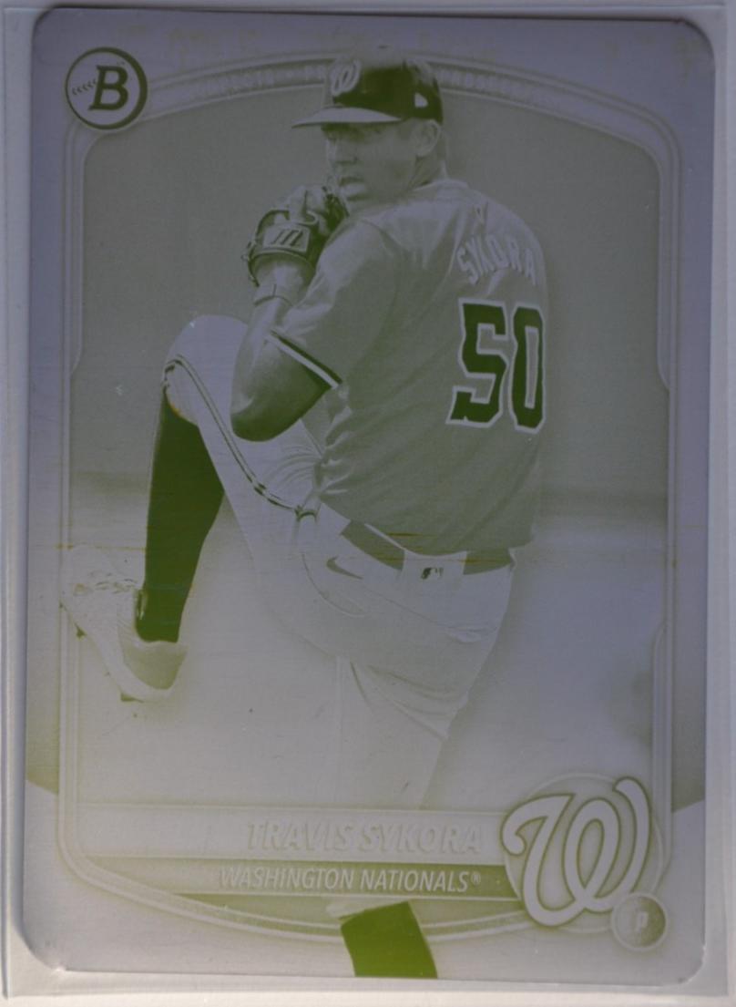 Travis Sykora [Printing Plate] #BD-137
