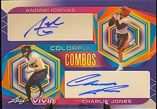 Andrei Iosivas, Charlie Jones