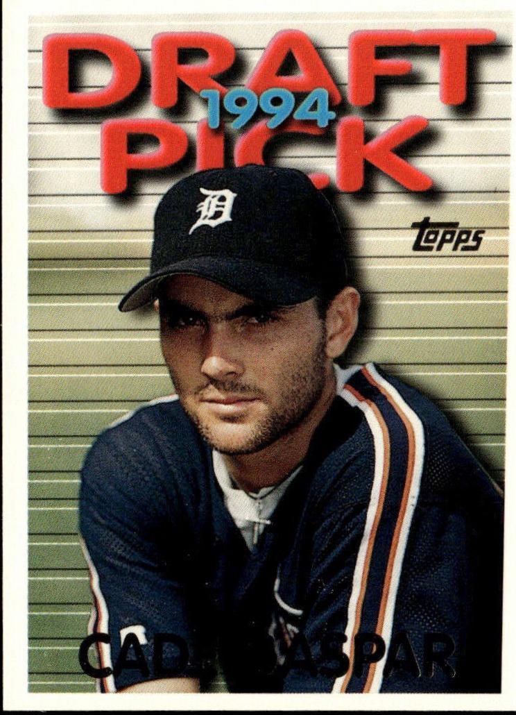 Cade Gaspar #492 Baseball Cards 1995 Topps