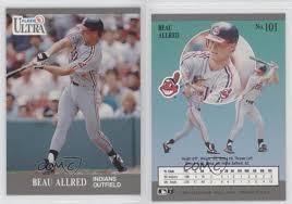 Beau Allred #101b Baseball Cards 1991 Ultra