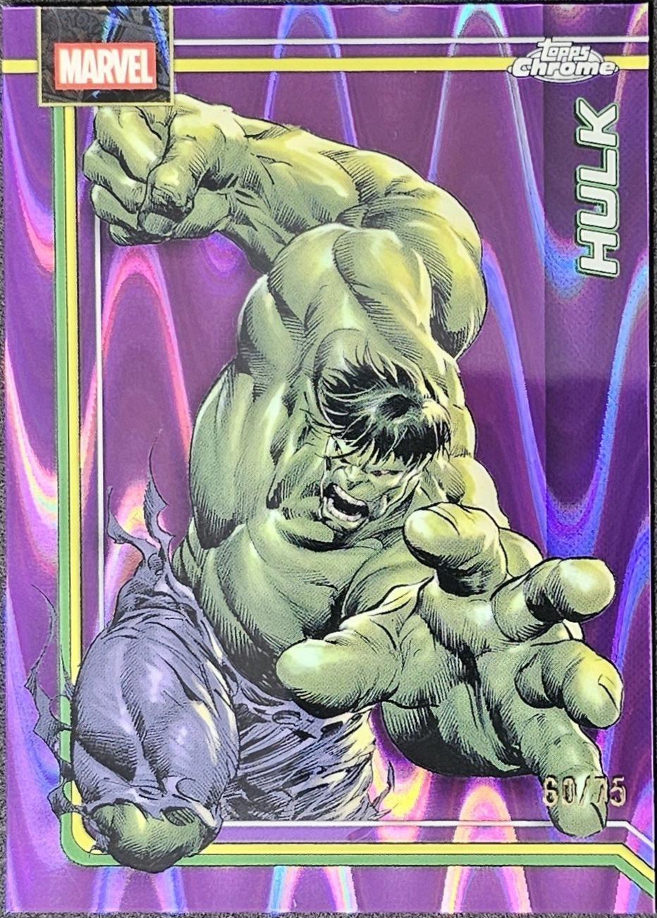 Hulk Purple RayWave Refractor