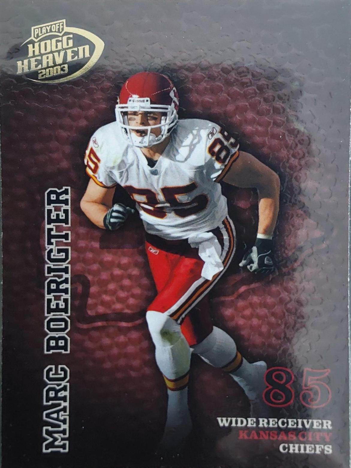 Marc Boerigter #74 2003 Playoff Hogg Heaven Football