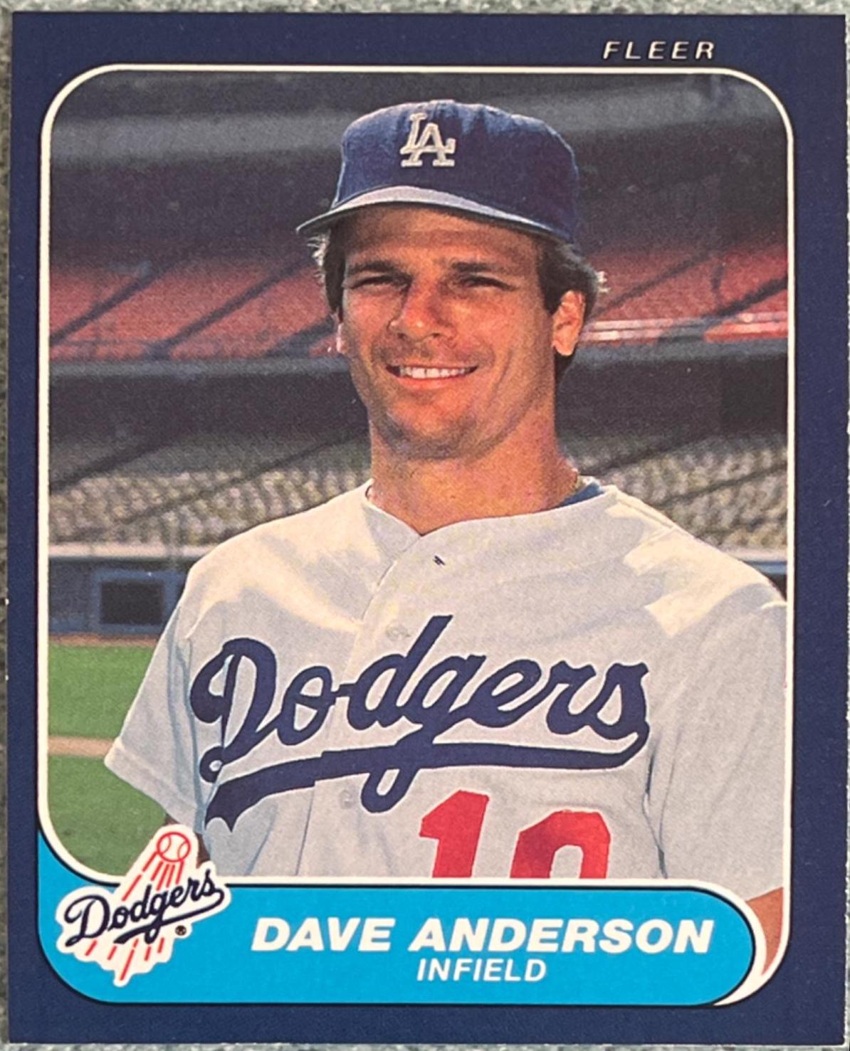 Dave Anderson, Standard, front