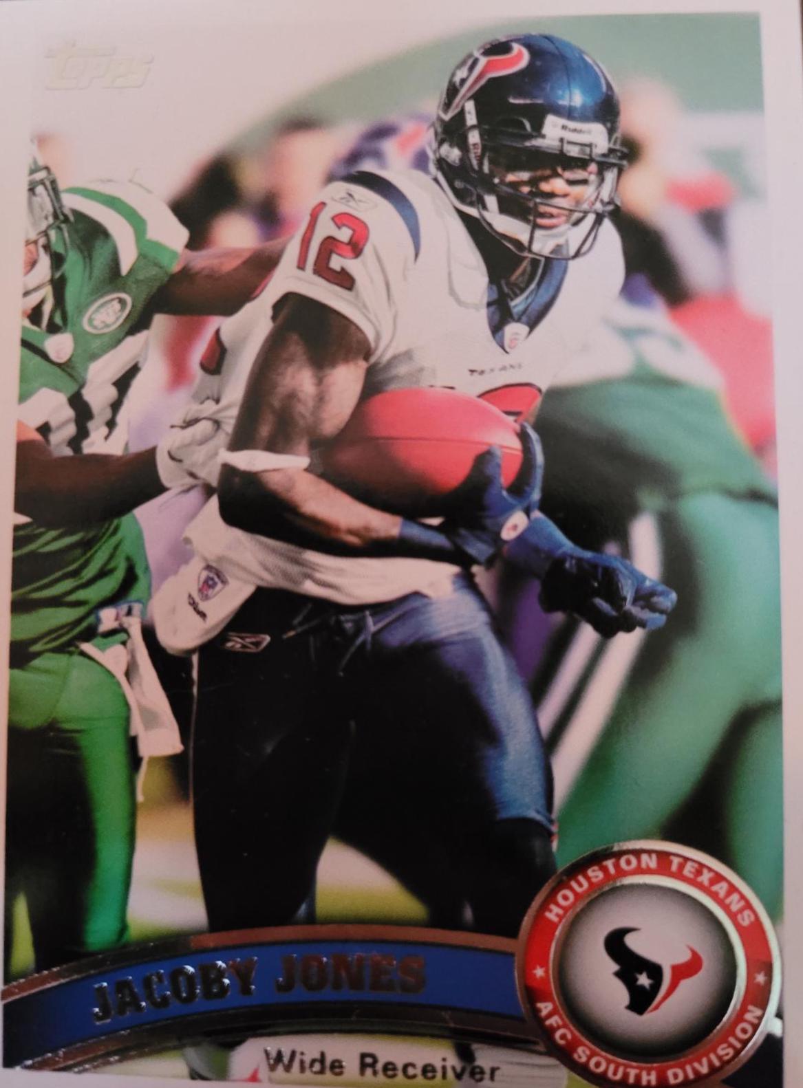 Jacoby Jones Football Cards 2011 Topps